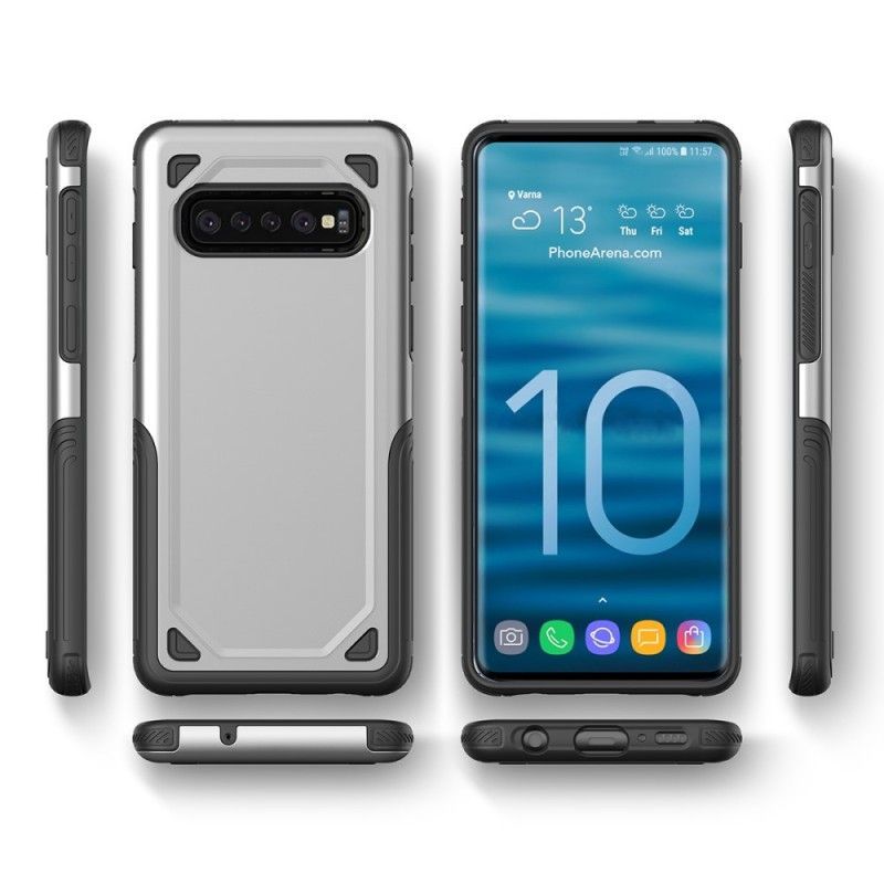 Kryt Samsung Galaxy S10 Plus Efekt Prémiového Kovu