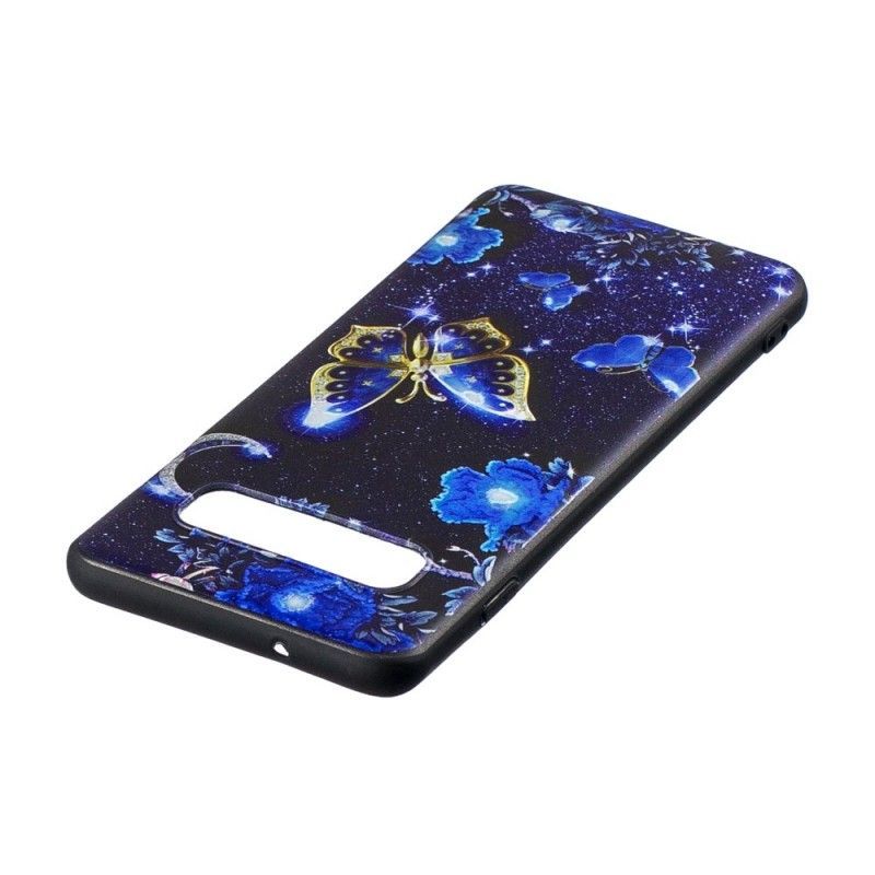 Kryt Samsung Galaxy S10 Plus Zlatý Motýl