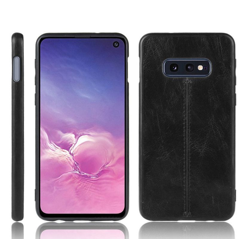 Kryt Samsung Galaxy S10e Efekt Kůže Ve Švu