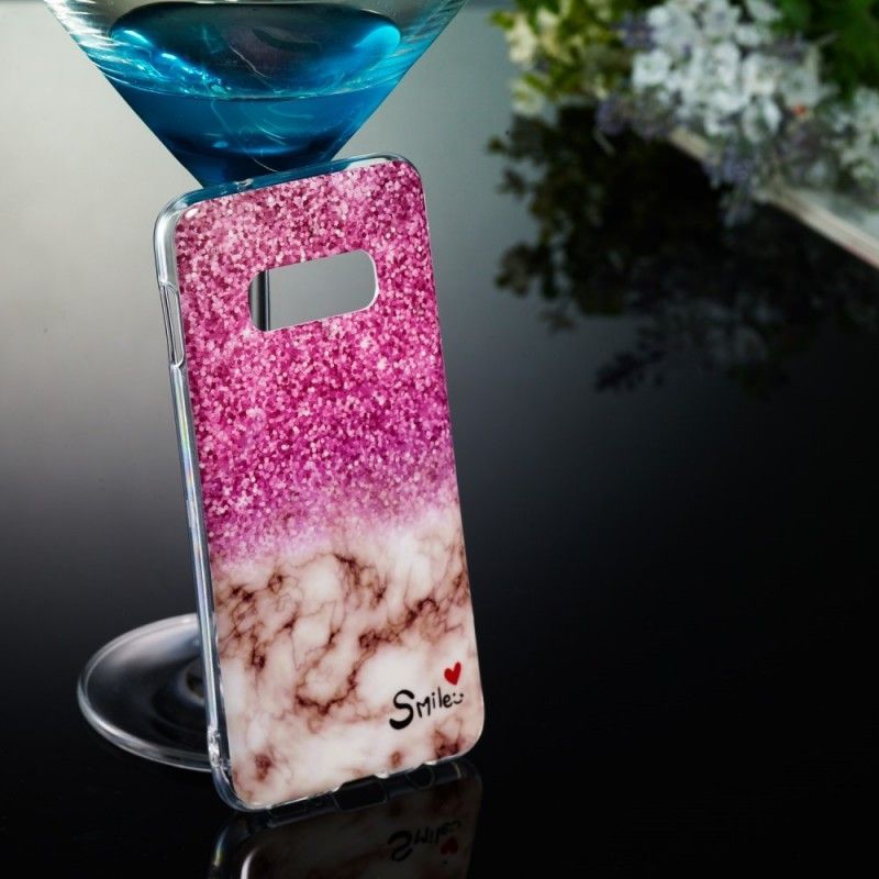 Kryt Samsung Galaxy S10e Mramorový Třpyt A Úsměv