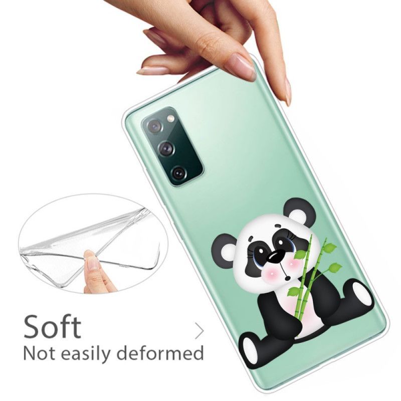 Kryt Samsung Galaxy S20 Fe Průhledná Smutná Panda