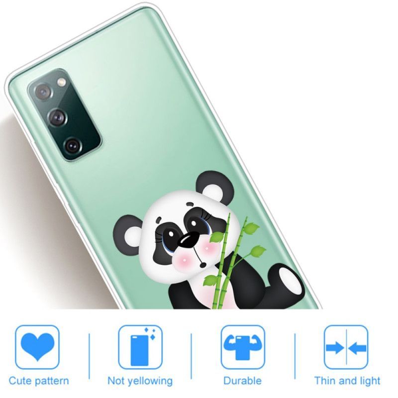 Kryt Samsung Galaxy S20 Fe Průhledná Smutná Panda