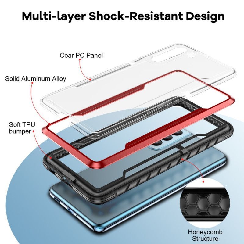 Kryt Samsung Galaxy S21 5g Transparentní Hybrid S Lemy Nárazníků