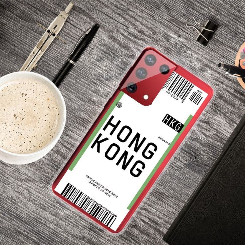 Kryt Samsung Galaxy S21 Ultra 5g Palubní Vstupenka Do Hongkongu