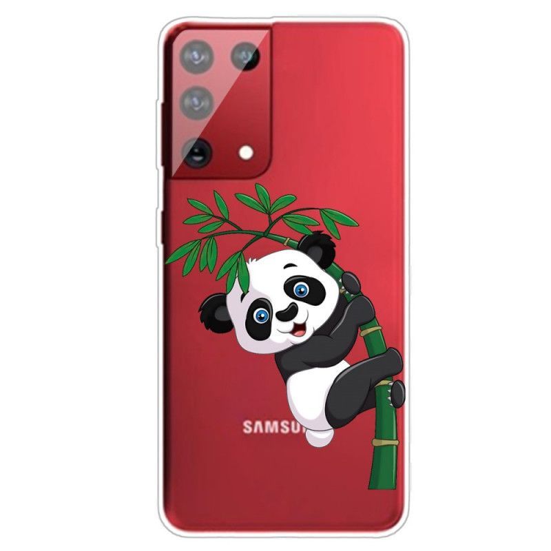 Kryt Samsung Galaxy S21 Ultra 5g Panda Na Bambusu