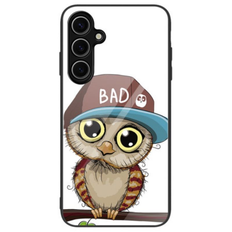 Kryt Samsung Galaxy S24 Fe Tvrzené Sklo Bad Owl