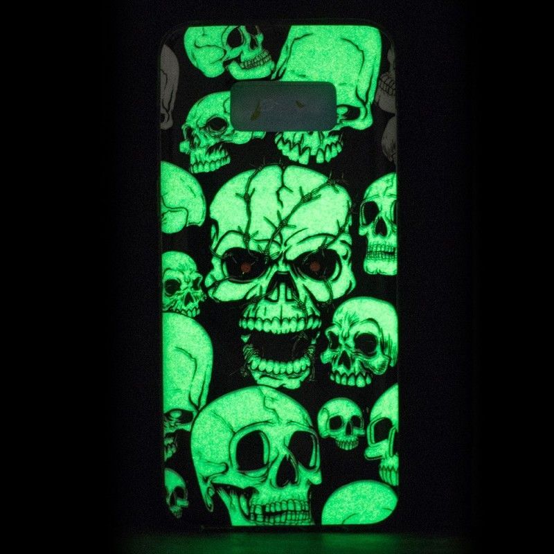 Kryt Samsung Galaxy S8 Pozor Na Fluorescenční Lebky