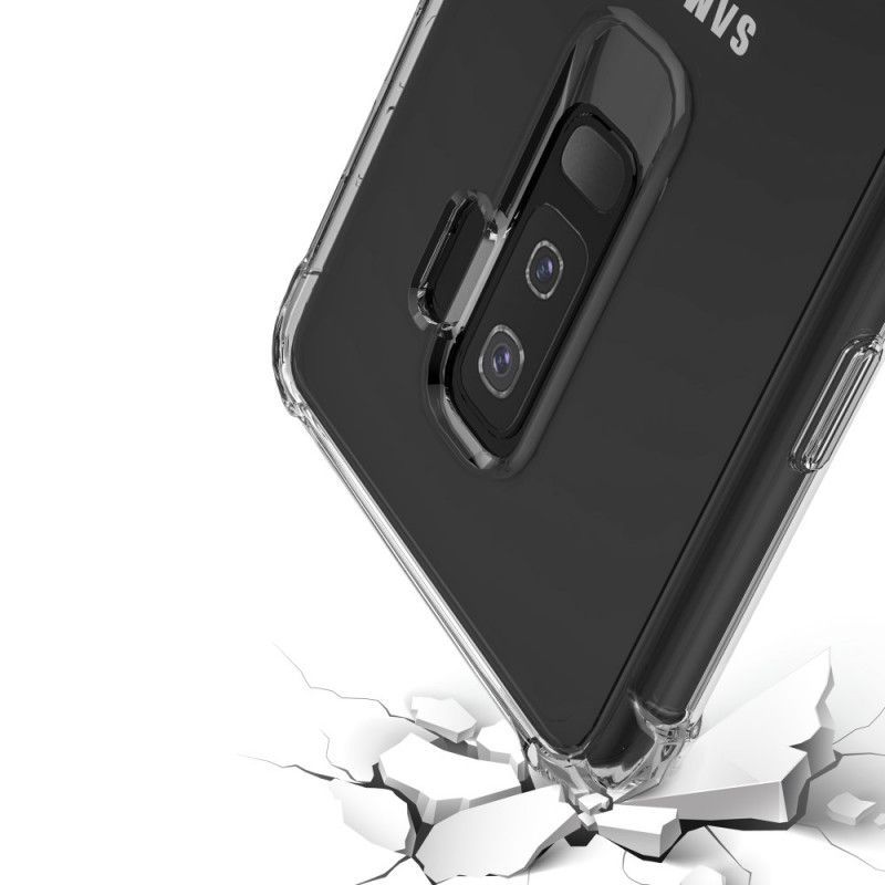 Kryt Samsung Galaxy S9 Plus Průhledné Závětří Ochranné Polštáře