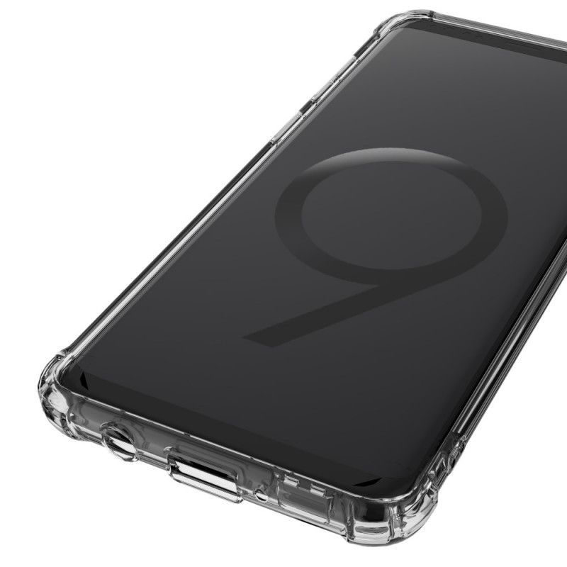 Kryt Samsung Galaxy S9 Plus Průhledné Závětří Ochranné Polštáře