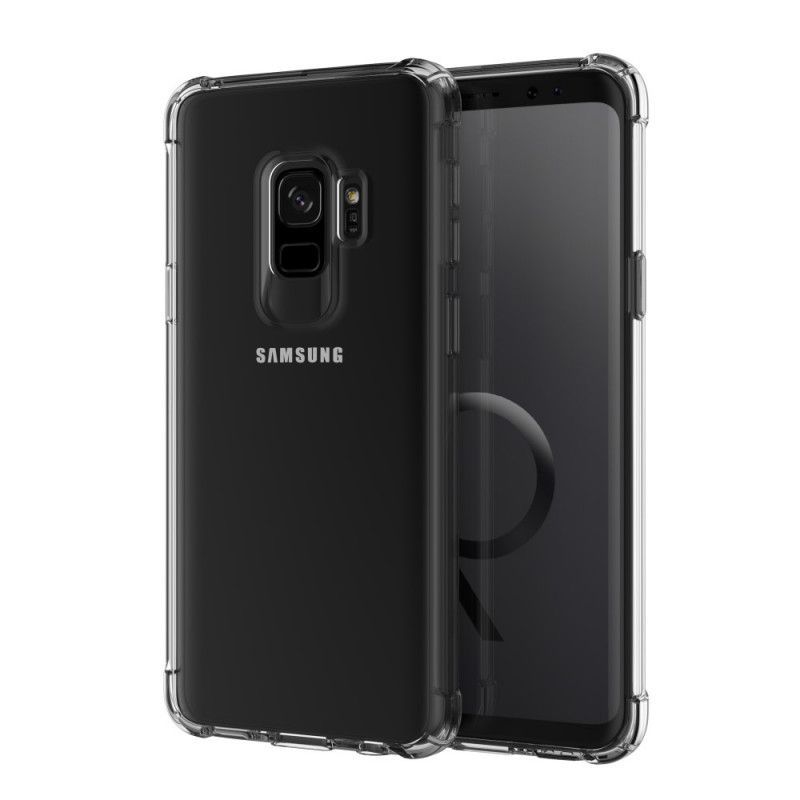 Kryt Samsung Galaxy S9 Průhledné Závětří Ochranné Polštáře