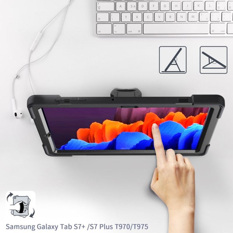 Kryt Samsung Galaxy Tab S7 Plus Ultra Odolný S Páskem