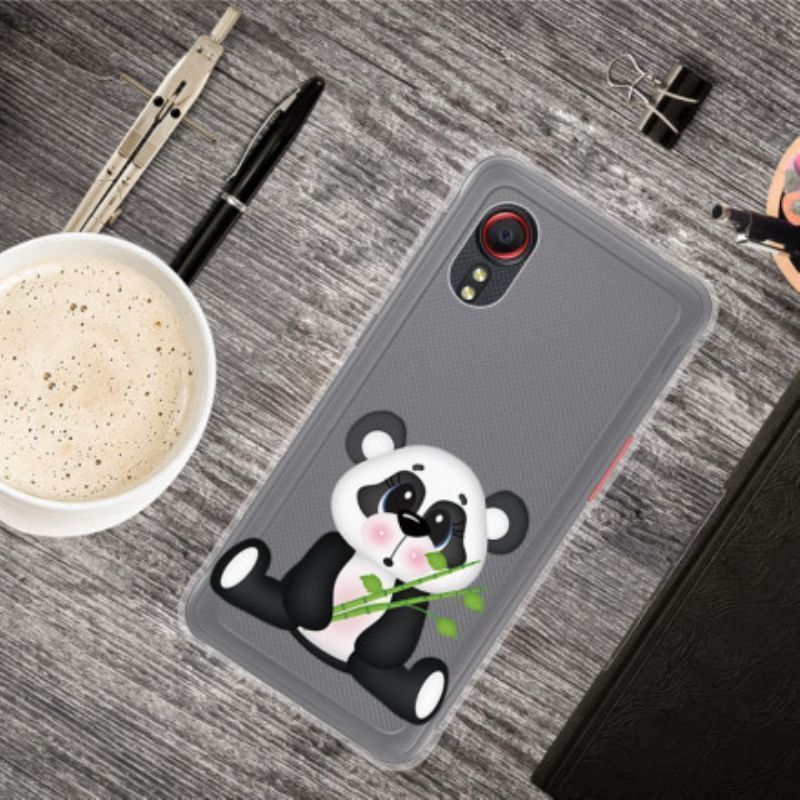 Kryt Samsung Galaxy Xcover 5 Průhledná Smutná Panda