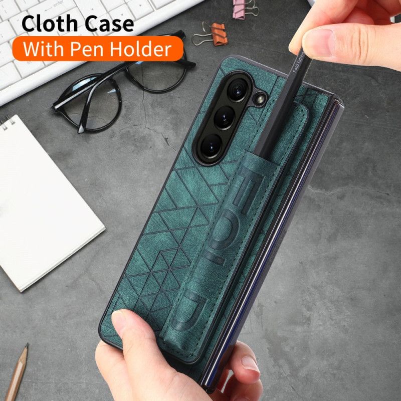 Kryt Samsung Galaxy Z Fold 5 Držák Stylusu S Popruhem