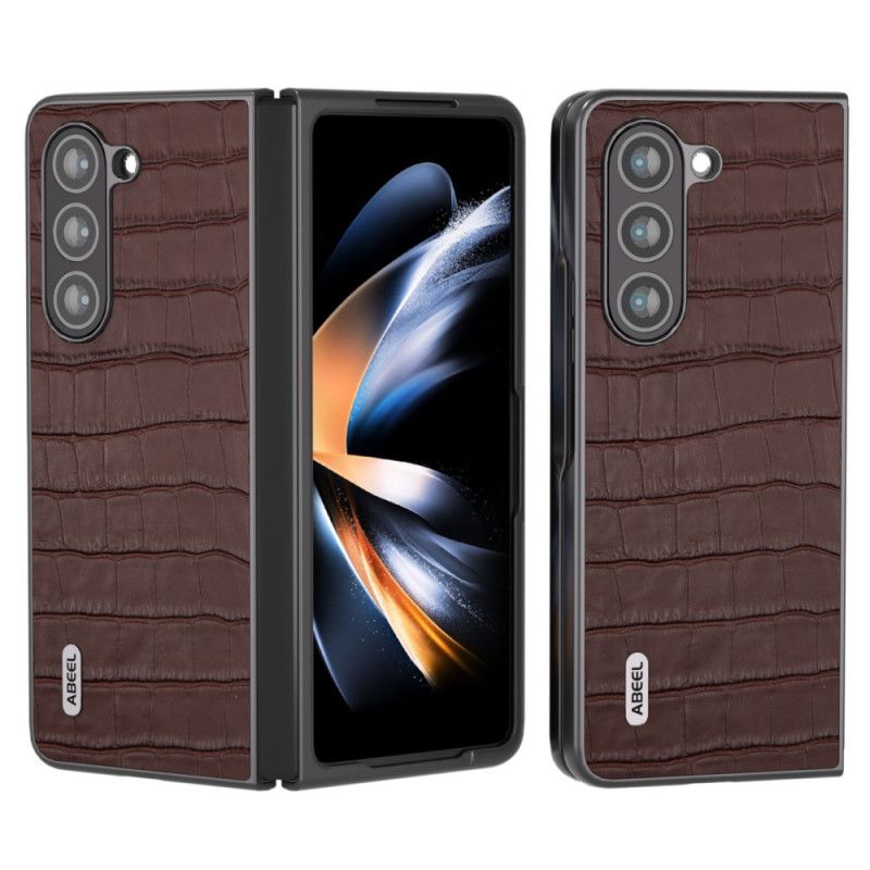 Kryt Samsung Galaxy Z Fold 6 Kryty Na Mobil Crcodile Texture Abeel