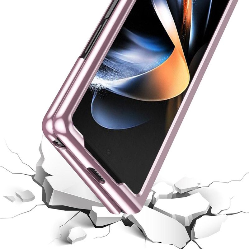 Kryt Samsung Galaxy Z Fold 6 Průhledné Kovové Okraje