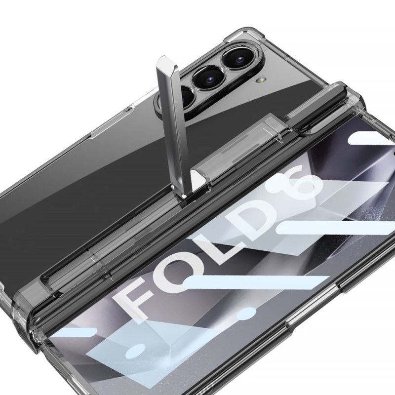 Kryt Samsung Galaxy Z Fold 6 Průhledný Držák Doteku A Podpěra Gkk