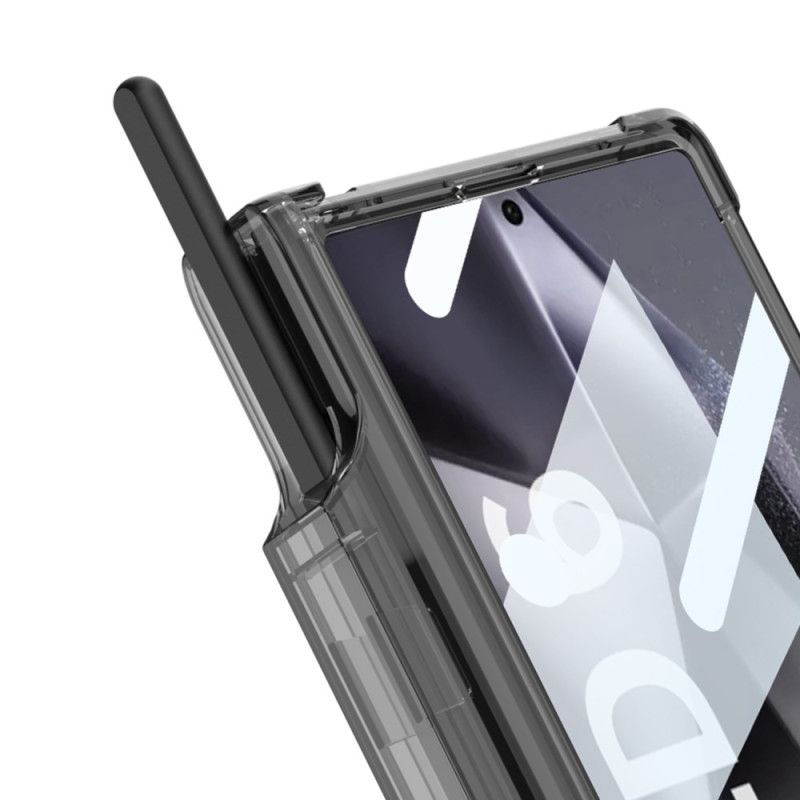 Kryt Samsung Galaxy Z Fold 6 Průhledný Držák Doteku A Podpěra Gkk