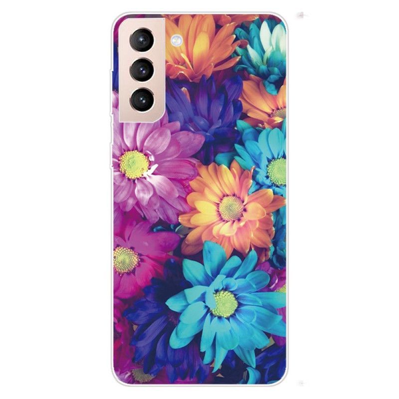 Kryty Na Mobil Na Samsung Galaxy S22 5G Flexibilní Květiny