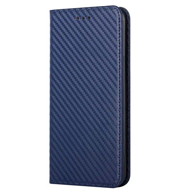 Kryty Na Mobil Na Samsung Galaxy S23 Plus 5G Na Lana Flipové Pouzdro Strappy Carbon Fiber Style