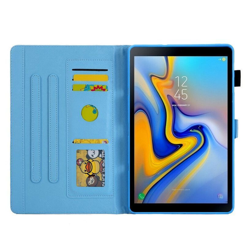 Obálka Samsung Galaxy Tab A7 Vícebarevný Strom