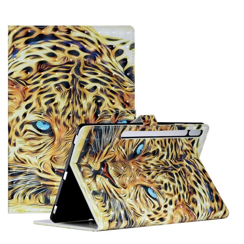 Obálka Samsung Galaxy Tab S67 Plus Tiger Art