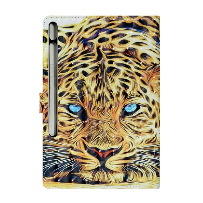 Obálka Samsung Galaxy Tab S67 Plus Tiger Art