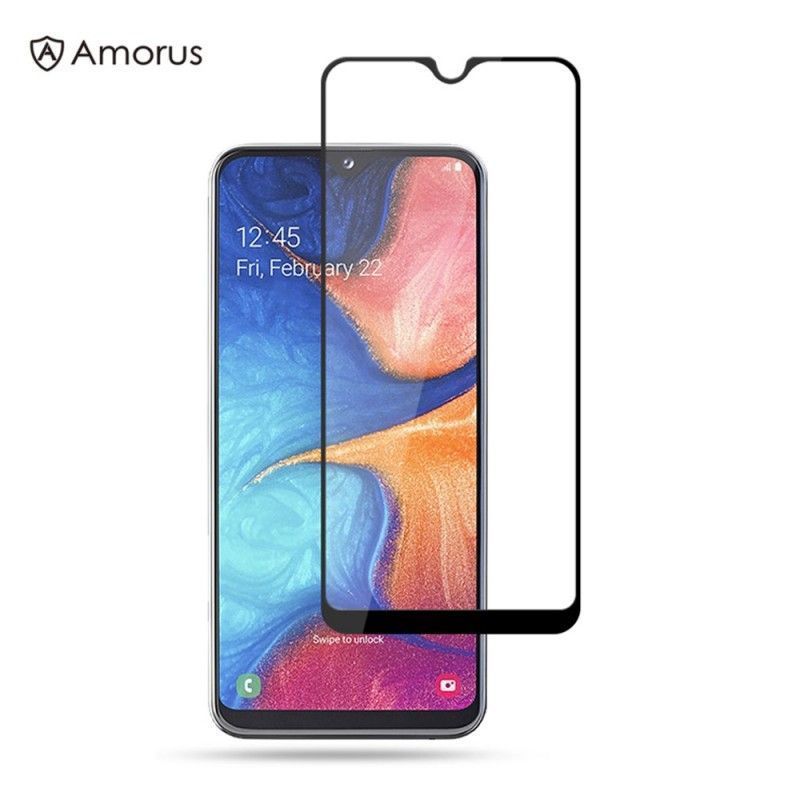 Ochrana Tvrzeného Skla Pro Obrazovku Kryt Samsung Galaxy A20e Amorus