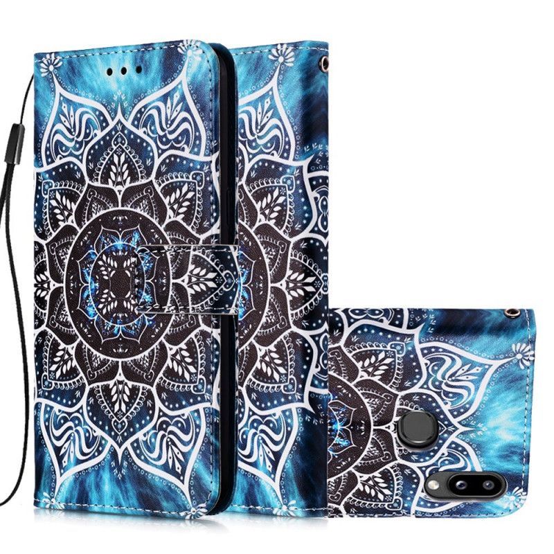 Peněženková Pouzdra Samsung Galaxy A10s Mandala Na Obloze