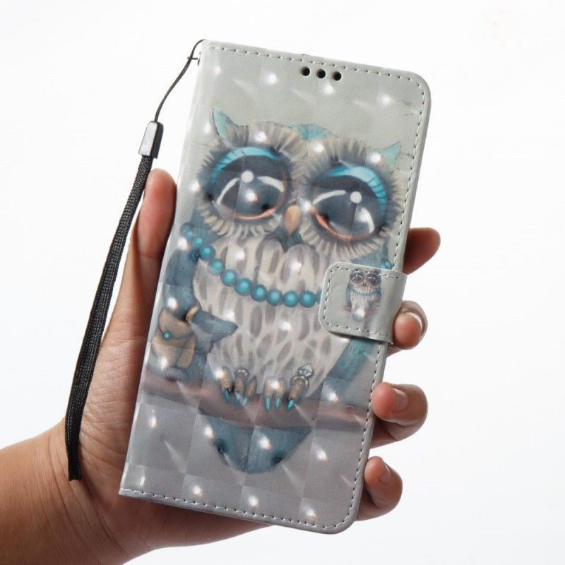 Peněženková Pouzdra Samsung Galaxy A8 2018 Miss Sova 3d