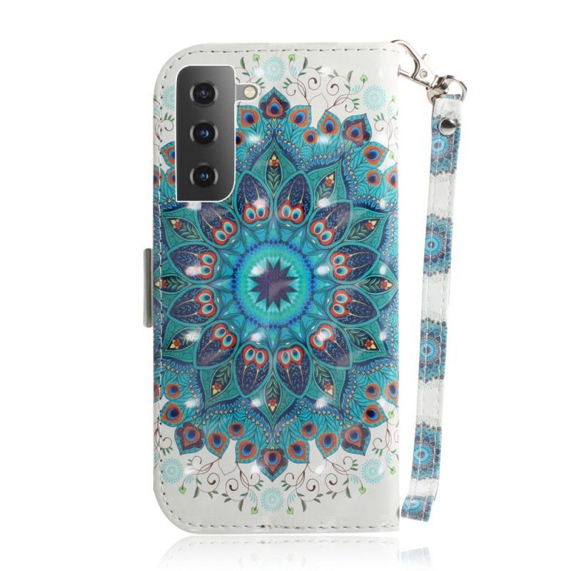 Peněženková Pouzdra Samsung Galaxy S21 5g Mistrovská Pásková Mandala