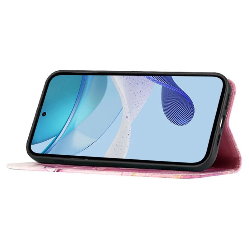 Peněženková Pouzdra Samsung Galaxy Z Fold 6 Mramorový Ramenní Popruh