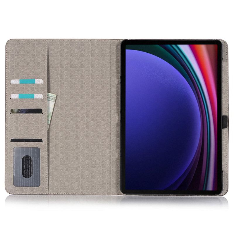 Pouzdra Samsung Galaxy Tab S9 Kryty Na Mobil Krokodýlí Styl