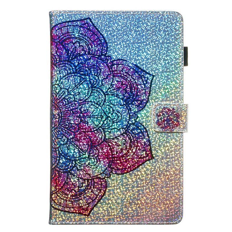 Pouzdro Na Samsung Galaxy Tab A 8" (2019) Třpytivá Mandala