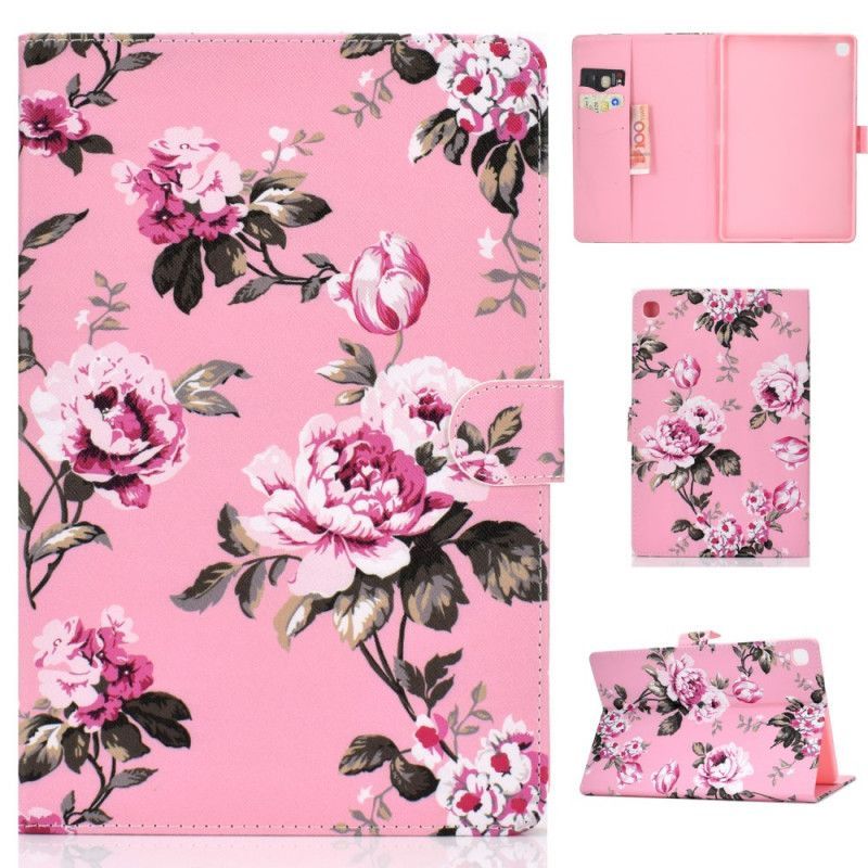 Pouzdro Pro Samsung Galaxy Tab A 10.1 (2019) Liberty Flowers