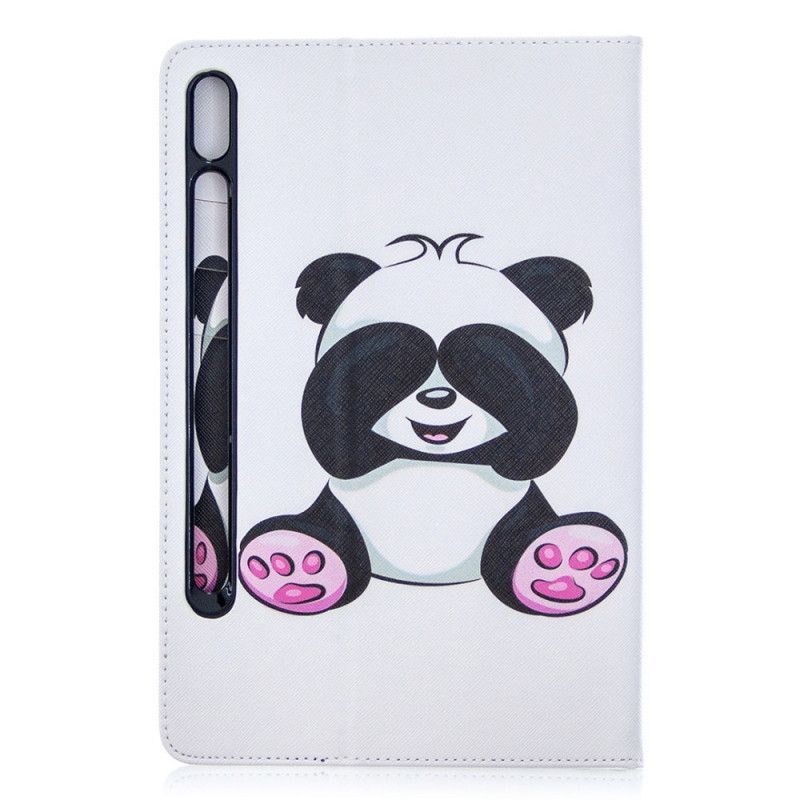 Pouzdro Samsung Galaxy Tab S7 Panda Zábava