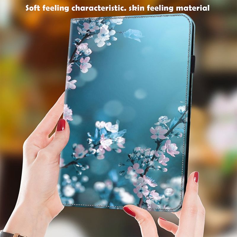 Pouzdro Samsung Galaxy Tab S9 Plus Švestkové Květy