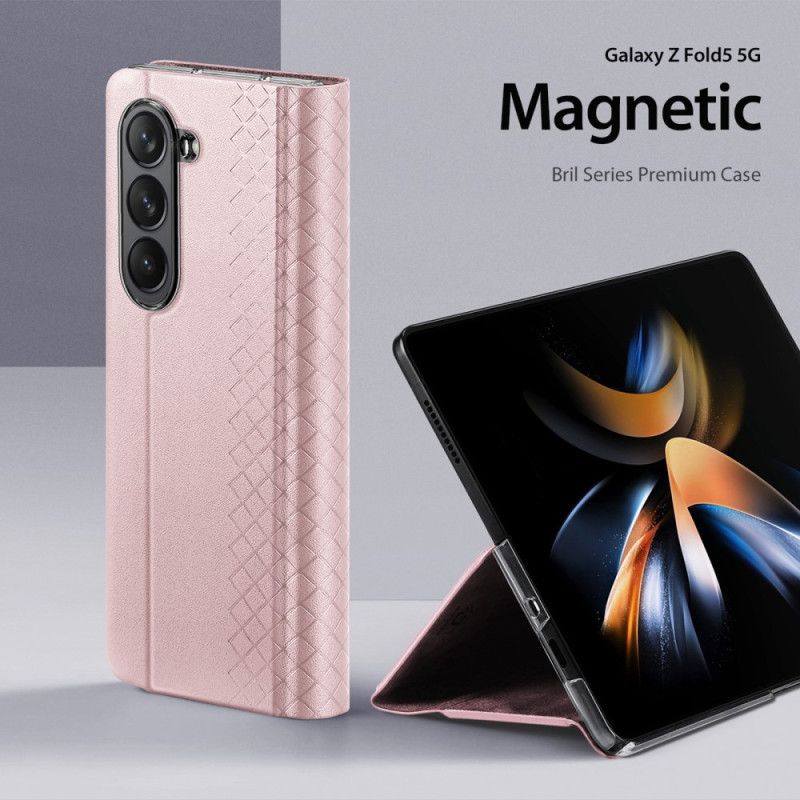 Pouzdro Samsung Galaxy Z Fold 5 Řada Bril Dux Ducis