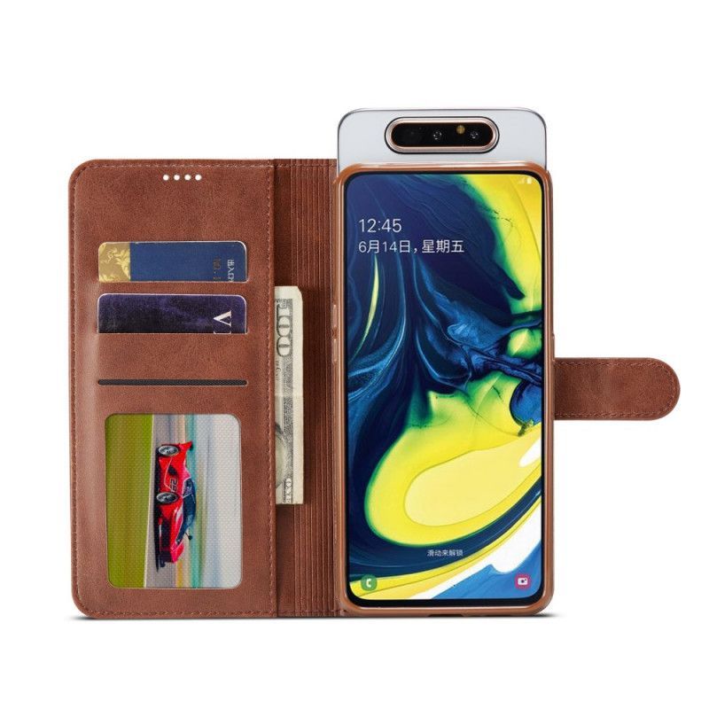 Samsung Galaxy A90 / A80 Lc.imeeke Kožený Kryt