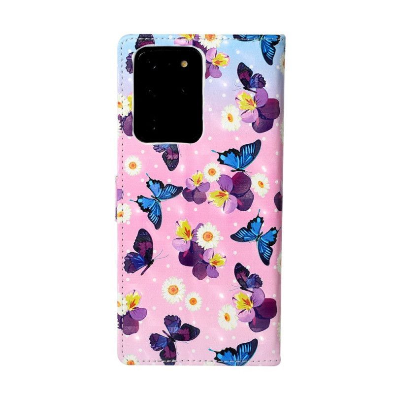 Samsung Galaxy S20 Light Spot Ultra Butterflies Cover