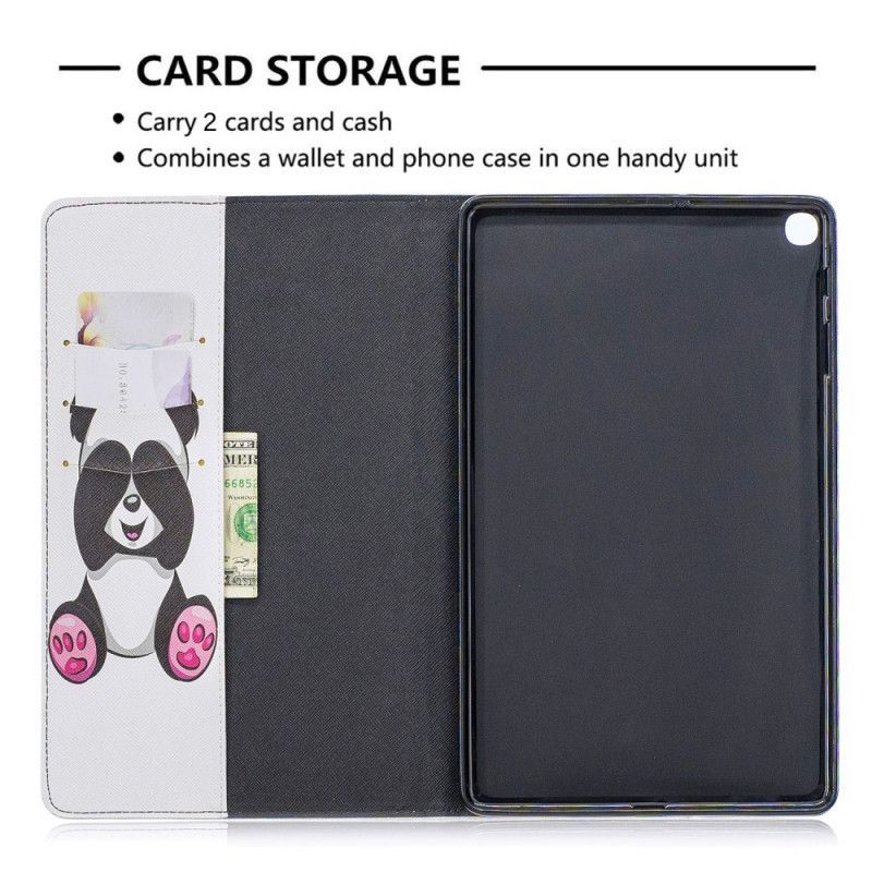 Samsung Galaxy Tab A 10.1 (2019) Case Panda Fun