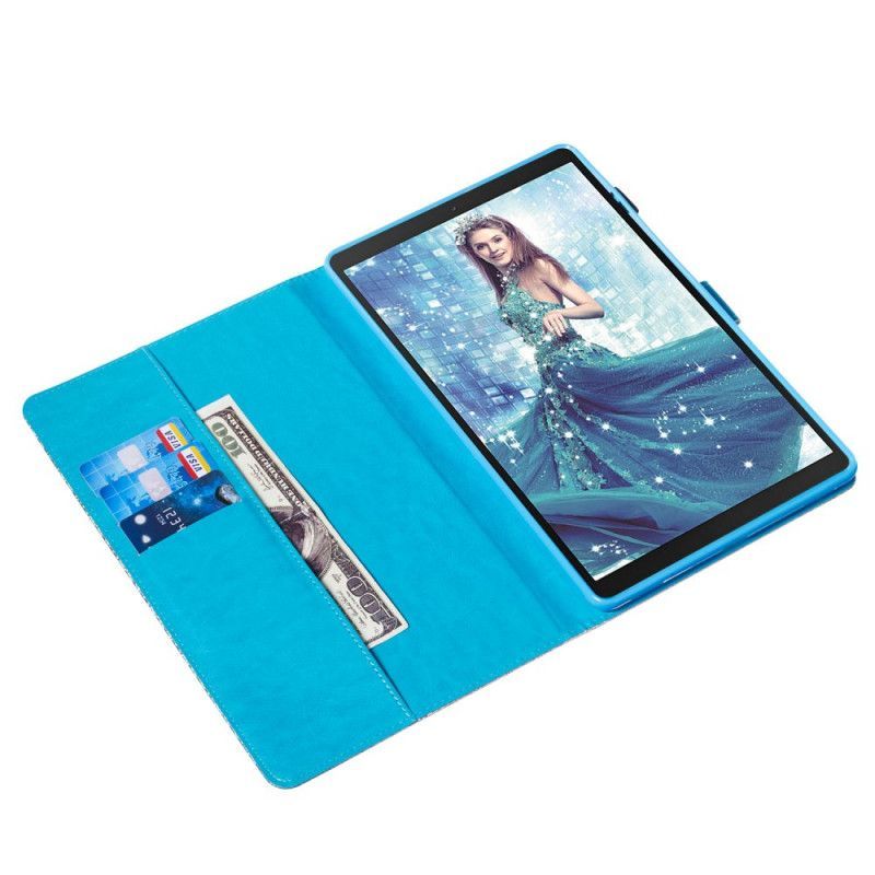 Samsung Galaxy Tab A 10.1 (2019) Třpytivé Pouzdro Na Mořskou Pannu