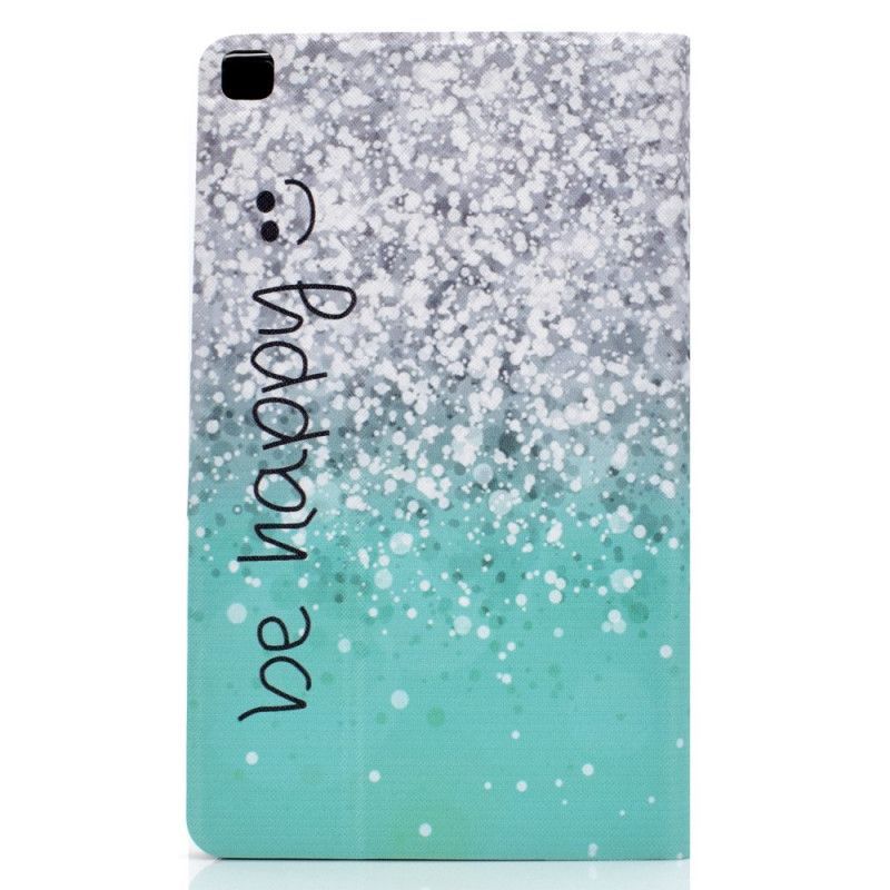 Samsung Galaxy Tab A 8.0 (2019) Be Happy Glitter Cover