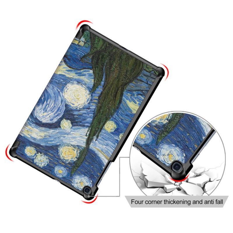 Smart Case Samsung Galaxy Tab A 10.1 (2019) Zesílený Van Gogh