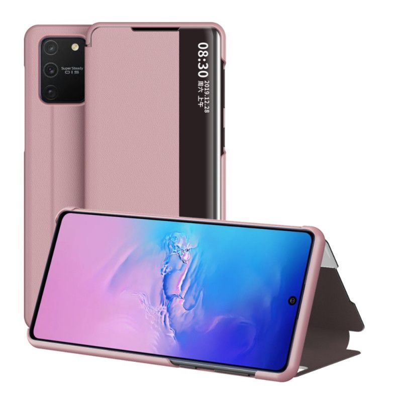 Zobrazit Obal Kryt Samsung Galaxy S10 Lite Texturovaná Umělá Kůže