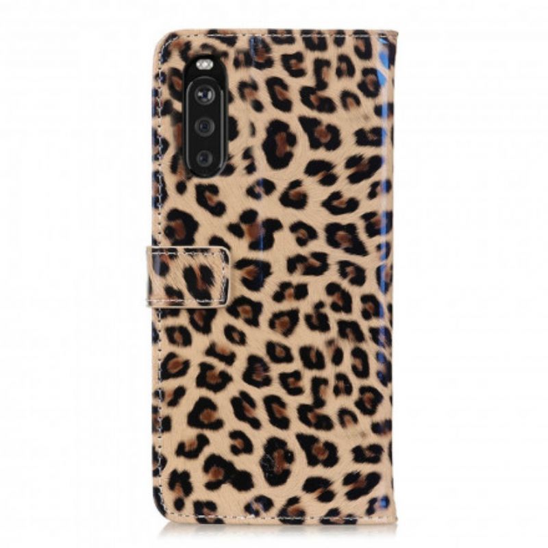 Flipové Pouzdro Sony Xperia 10 Iii Leopard