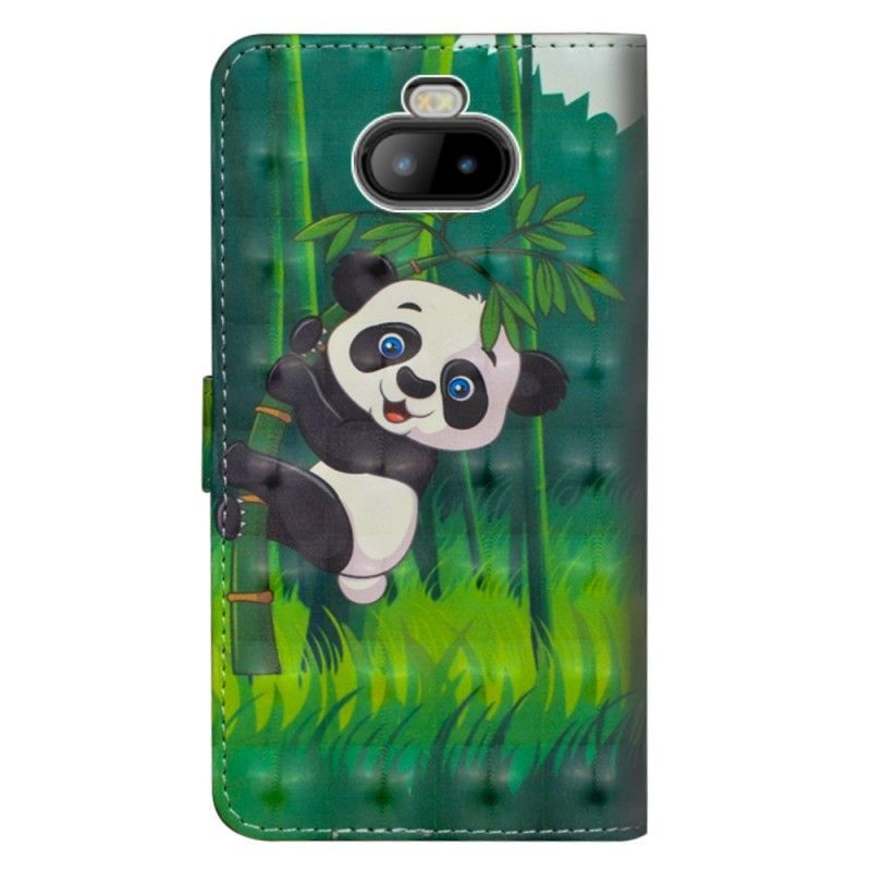 Flipové Pouzdro Sony Xperia 10 Plus Panda A Bambus