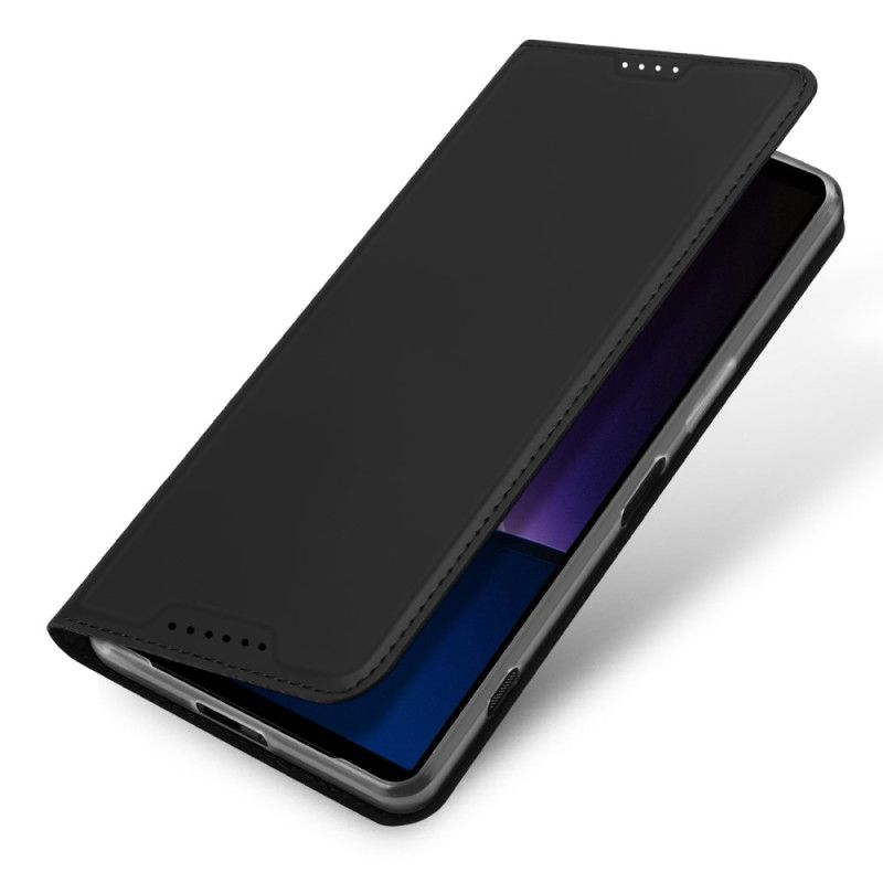 Kožené Pouzdro Folio Na Sony Xperia 1 Vi Skin Pro Series Dux Ducis