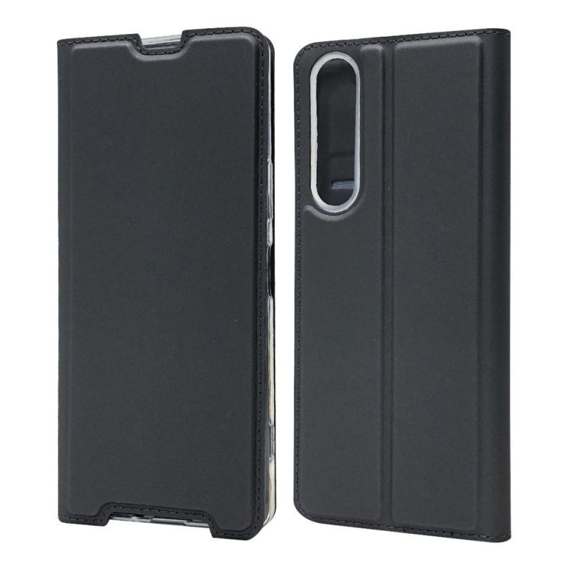 Kožené Pouzdro Folio Sony Xperia 1 Ii Magnetická Spona