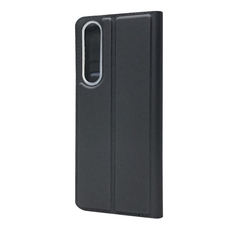 Kožené Pouzdro Folio Sony Xperia 1 Ii Magnetická Spona