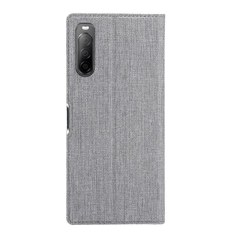 Kožené Pouzdro Folio Sony Xperia 10 Ii Vili Dmx S Texturou